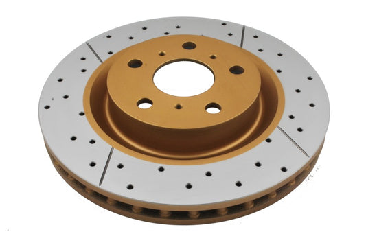 DBA 2009 Pontiac G8 GT 6.0L (V8) Uni-Directional Cross-Drilled/Slotted Front Rotor