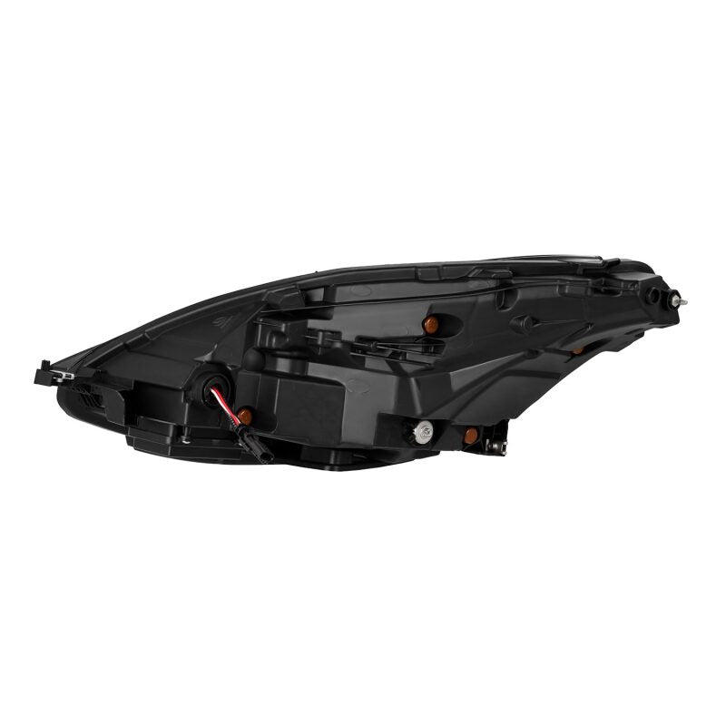 AlphaRex 880859 17-22 Tesla Model 3/20-23 Model Y NOVA LED Projector Headlights Alpha-Black with Activation Light & Sequential Signal