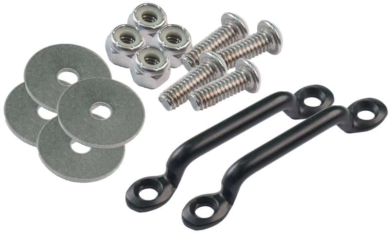 Giant Loop FH25 Fender Hooks Black Motorcycle