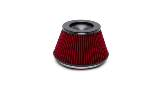 Vibrant The Classic Perf Air Filter 5in OD Conex3-5/8in Tallx6in ID Bellmouth