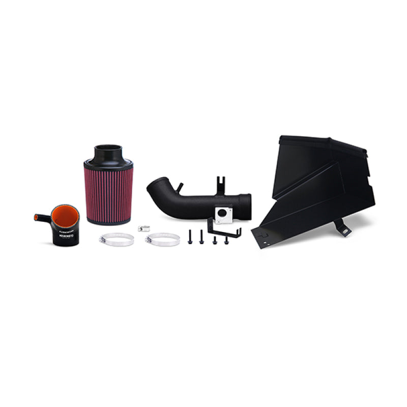 Mishimoto 06-11 Honda Civic Si Performance Air Intake w/ Heat Shield - Wrinkle Black - #MMAI-CIV-06SIHWBK