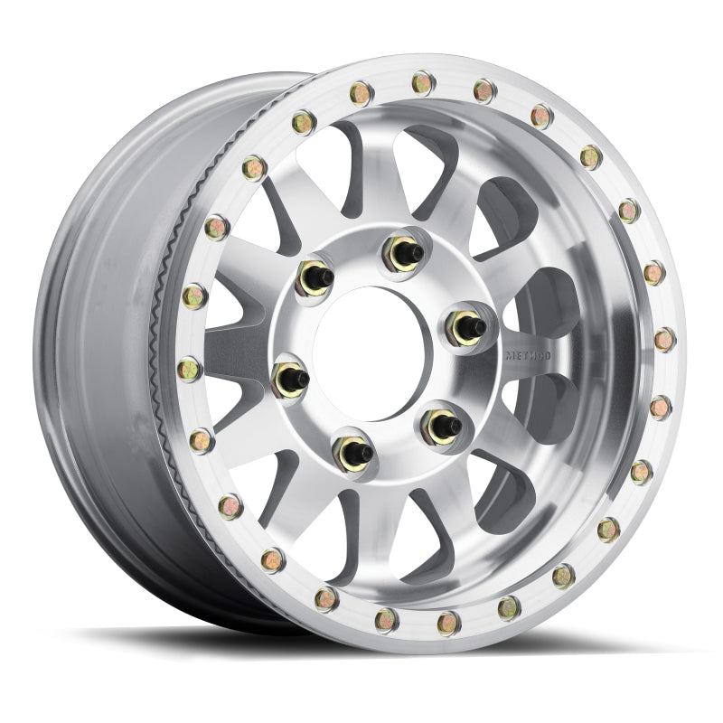 Method MR101 Beadlock 17x9 -12mm Offset 6x5.5 108mm CB Raw Machined with BH-H24125 Wheel