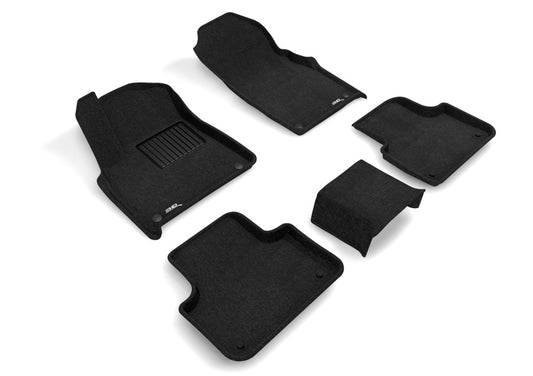 3D MAXpider Elegant Front & Rear Floor Mats for 2017-2024 Audi Q7 +4 more