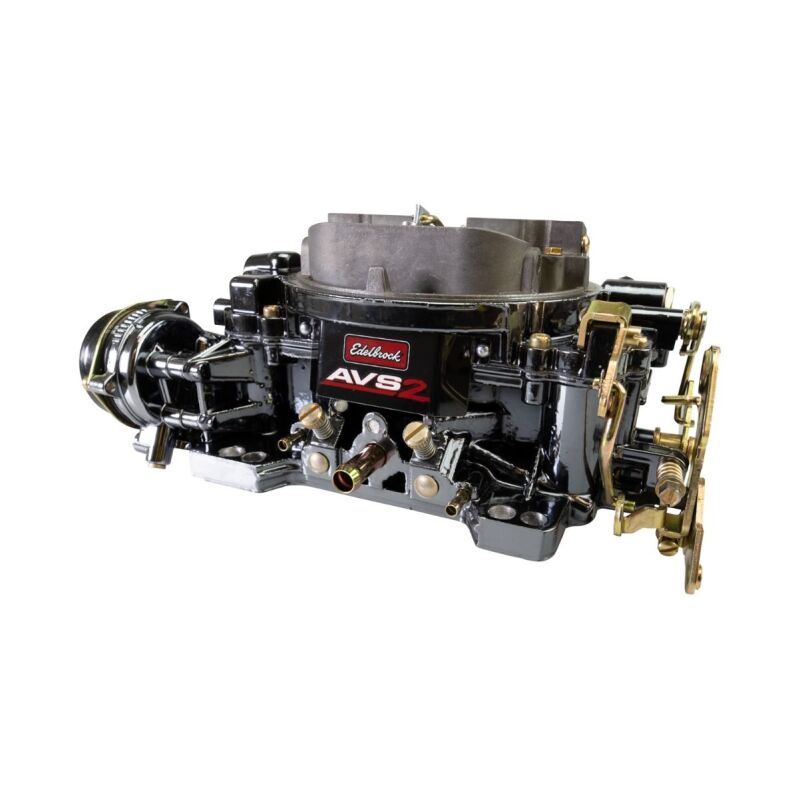 Edelbrock 1906-BP Carburetor AVS2 Series 650 CFM Electric Choke - Black Plasma Finish