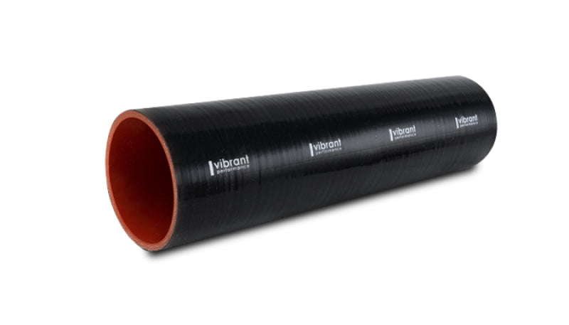 Vibrant 4 Ply Reinforced Silicone Straight Hose Coupling - 5in I.D. x 12in long