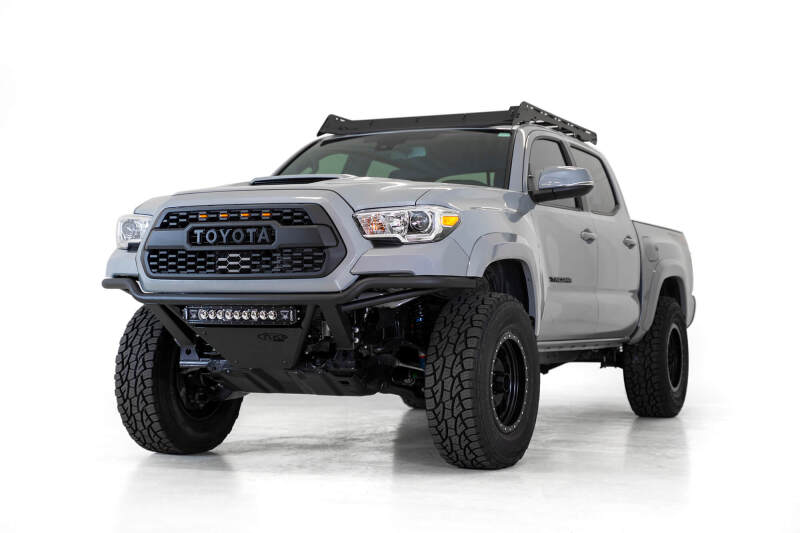 Addictive Desert Designs for 16-20 Toyota Tacoma PRO Bolt-On Front Bumper - Hammer Black