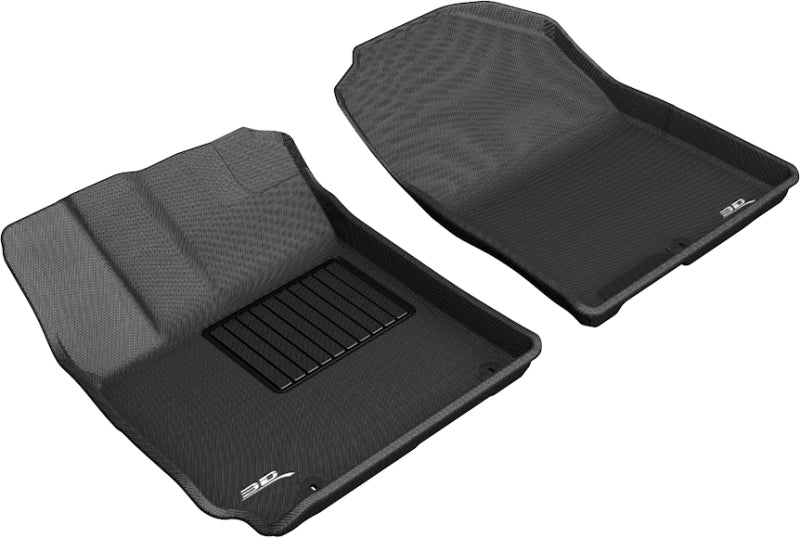 3D MAXpider Kagu Front Floor Mats for 2018-2020 Hyundai Kona