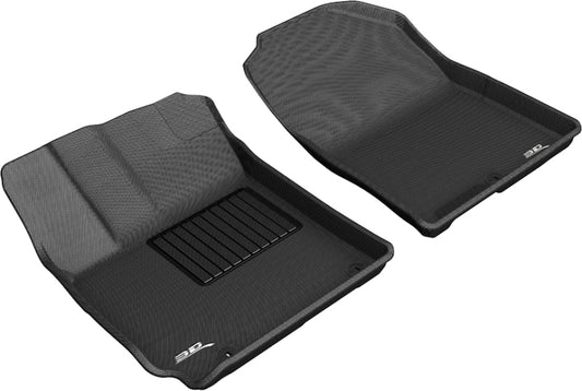 3D MAXpider Kagu Front Floor Mats for 2018-2020 Hyundai Kona