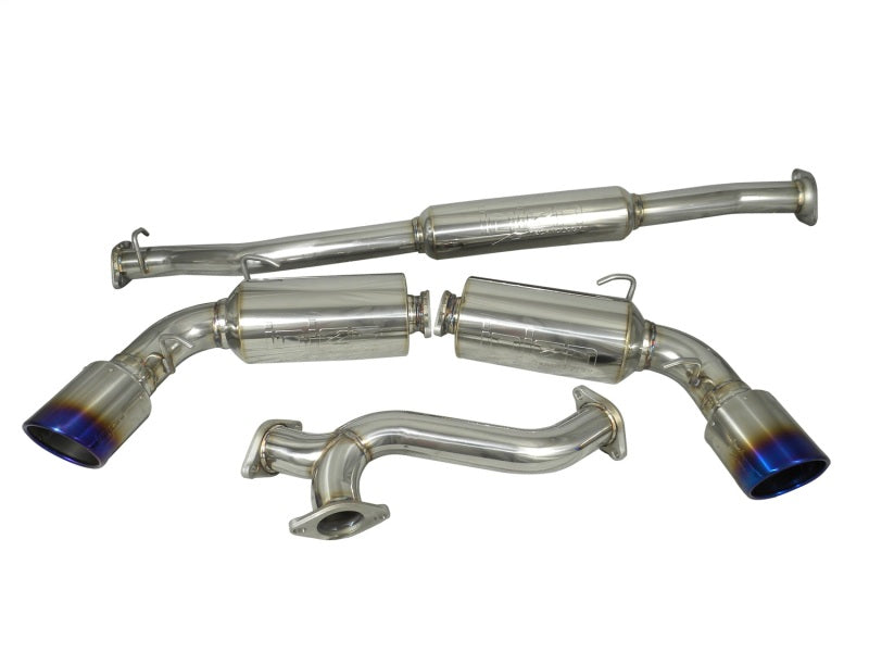 Injen 13-20 Subaru BRZ/Toyota 86 2.0L 4cyl SS CB Exhaust w/ Dual Injen Embossed Muffler - #SES1230TT