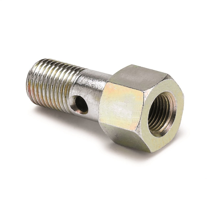 AutoMeter 2276 12mm Banjo Bolt to 1/8in NPTF Fuel Pressure Adapter for Honda