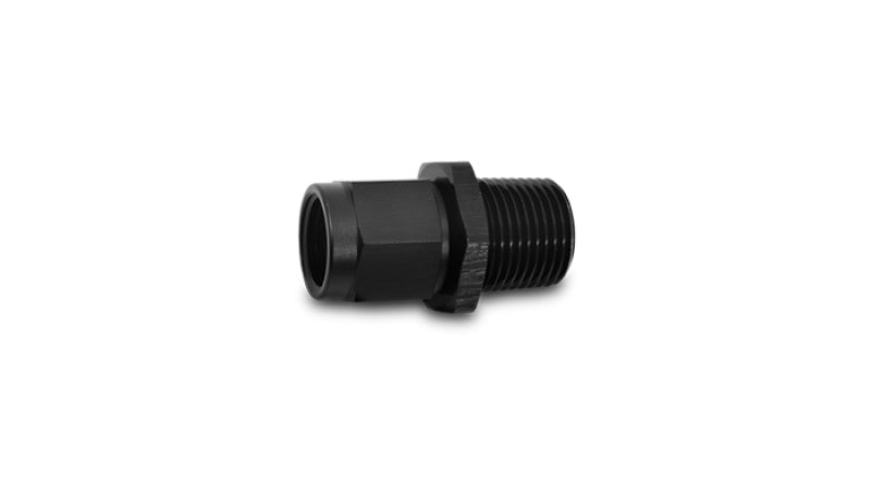 Vibrant -4AN Female to 1/8in NPT Male Swivel Straight Adapter Fitting