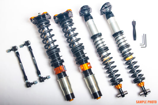 AST Suspension ACC-H1301S for 1999-2009 Honda S2000 AP1 RWD 5100 Comp Coilovers with Springs & Top Mounts