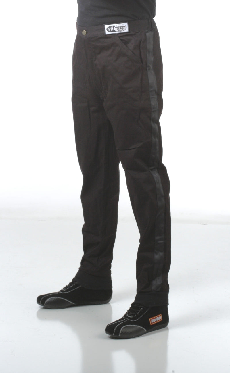 RaceQuip 112006 Black SFI-1 1-Layer Pants XL