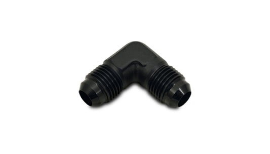 Vibrant -3AN 90deg Flare Union Fitting - Aluminum
