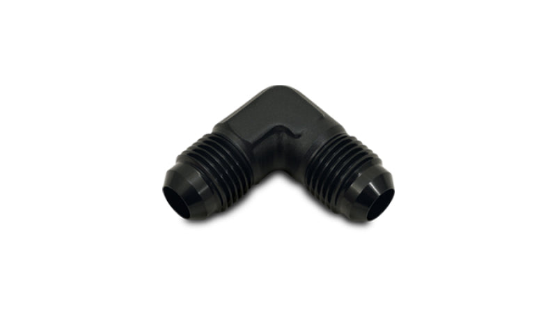 Vibrant -10AN 90deg Flare Union Fitting - Aluminum