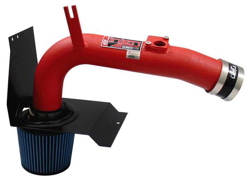 Injen 08-13 Subaru WRX/STi 2.5L (t) Wrinkle Red Cold Air Intake - #SP1204WR