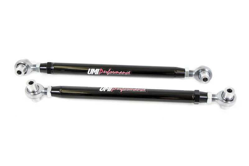 UMI Performance 2017CM-B Adjustable Lower Control Arms Rod Ends Black
