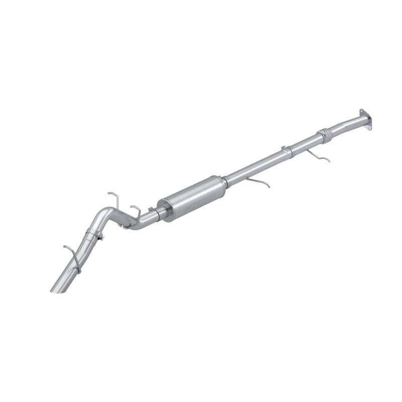 MBRP S5017AL 2023 Chevy Colorado/GMC Canyon Aluminized Steel Single High Clearance Rear Exit - #S5017AL