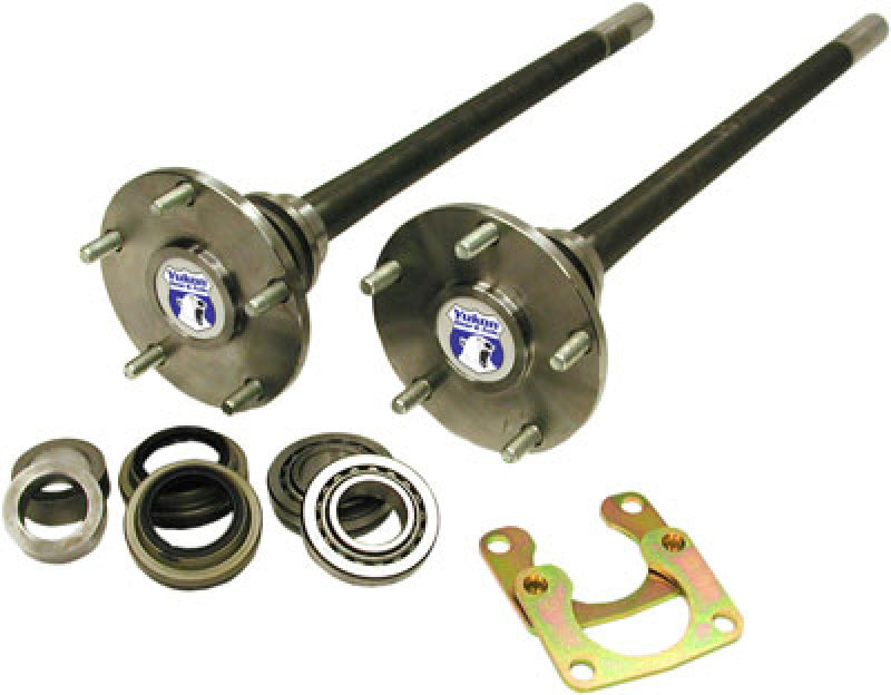 Yukon Gear & Axle YA FBRONCO-2-31 1541H Alloy Rear Axle Kit For Ford 9in Bronco From 66-75 with 31 Splines