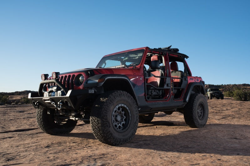 Bestop 20-26 Jeep Gladiator / 18-26 Wrangler JL Element Doors (Front Matte Black)