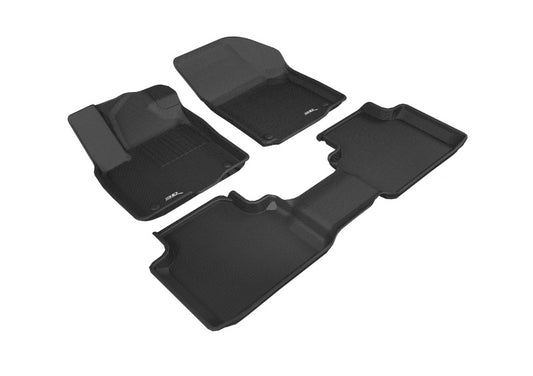 3D MAXpider Kagu Front & Rear Floor Mats for 2019-2026 Volkswagen Jetta