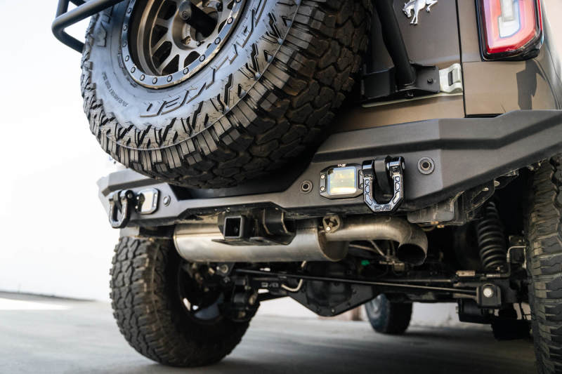 DV8 Offroad Elite Series D-Ring Shackles - Pair (Black) - #UNSK-01BL
