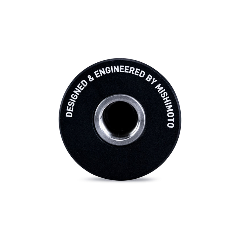Mishimoto Weighted Grip Shift Knob - Black / Black - #MMSK-BMXBKBK