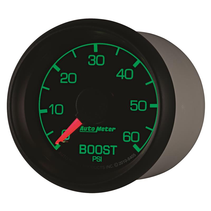 AutoMeter 8405 Factory Match 52.4mm Mechanical 0-60 PSI Boost Gauge for Ford