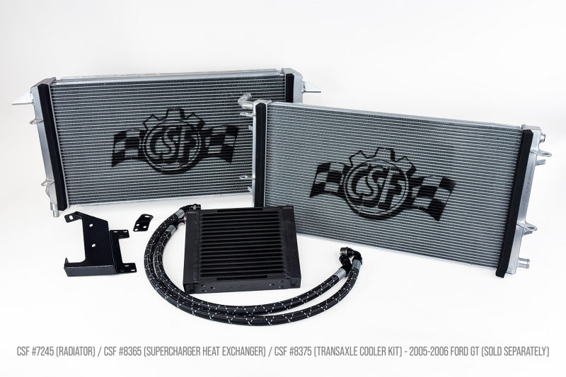 CSF 7245 High Performance All-Aluminum Radiator for 05-06 Ford GT