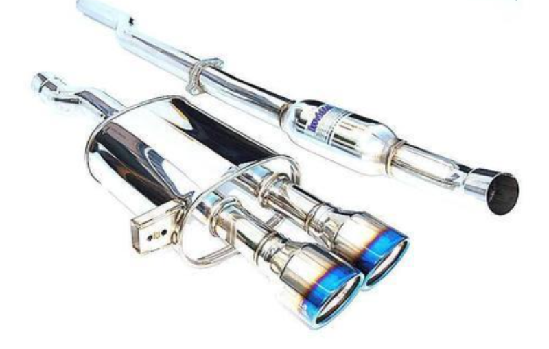 Invidia HS13FFSQ32OT 13-Up Ford Focus ST Q300 Rolled Oval Titanium tip Cat-back Exhaust