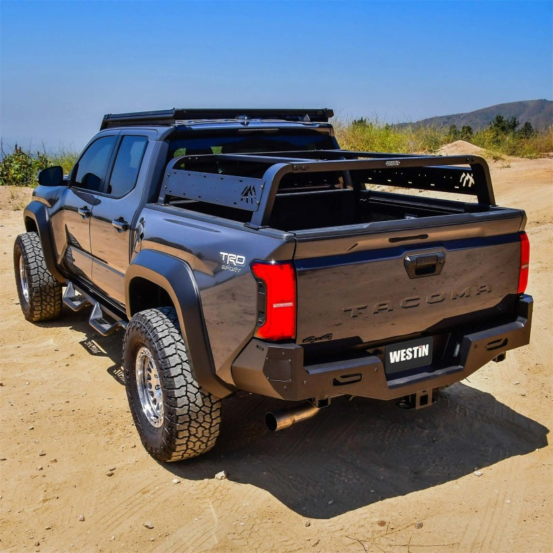 Westin 51-20015 Overland Cargo Rack Base for 2005-2021 Toyota Tacoma Textured Black