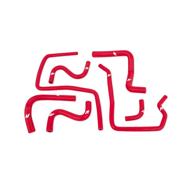 Mishimoto 04-07 Subaru STI / 06-07 WRX Red Silicone Ancillary Hoses - #MMHOSE-SUB-ANC4RD