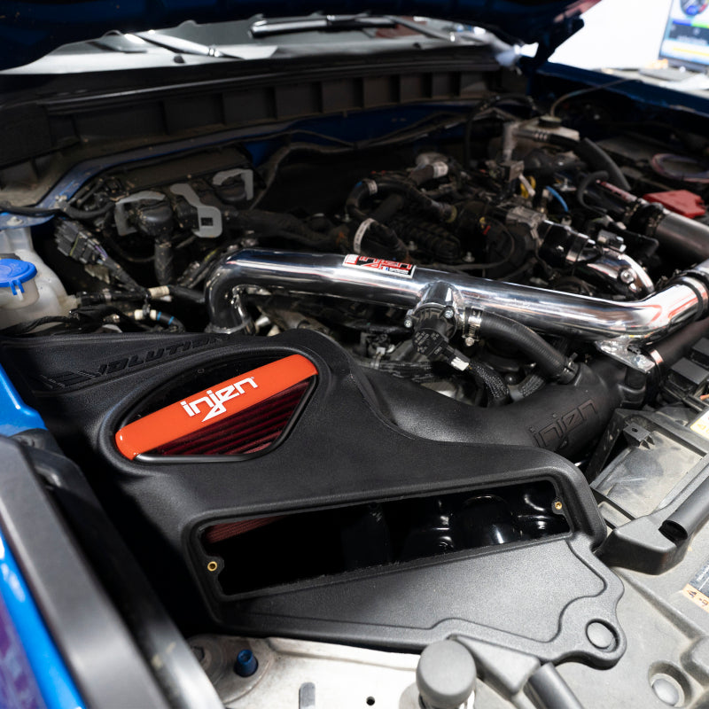 Injen 2021-2022 Ford Bronco V6-2.7L Twin Turbo Evolution Intake (Oiled) - #EVO9301C