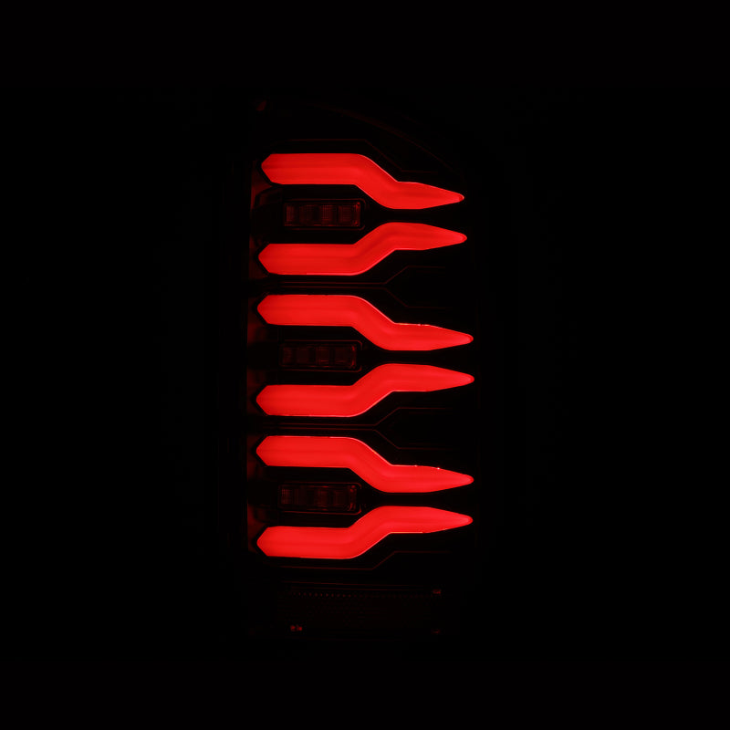 AlphaRex 641020 02-06 Dodge Ram1500/03-06 Dodge Ram 2500/3500 Truck LUXX-Series LED Tail Lights Alpha-Black