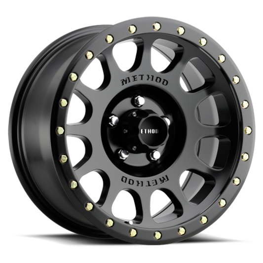 Method MR305 NV 18x9 0mm Offset 5x150 116.5mm CB Matte Black Street Loc Wheel