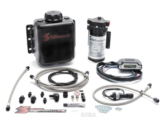 Snow Performance SNO-310-BRD Stg 3 BC EFI 2D MAP Prog WMI Kit SS Brd Line 4AN