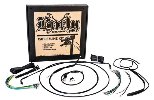 Burly Brand B30-1307 Control Kit 12 in Narrow Ape for 2021-2022 Honda Rebel 1100