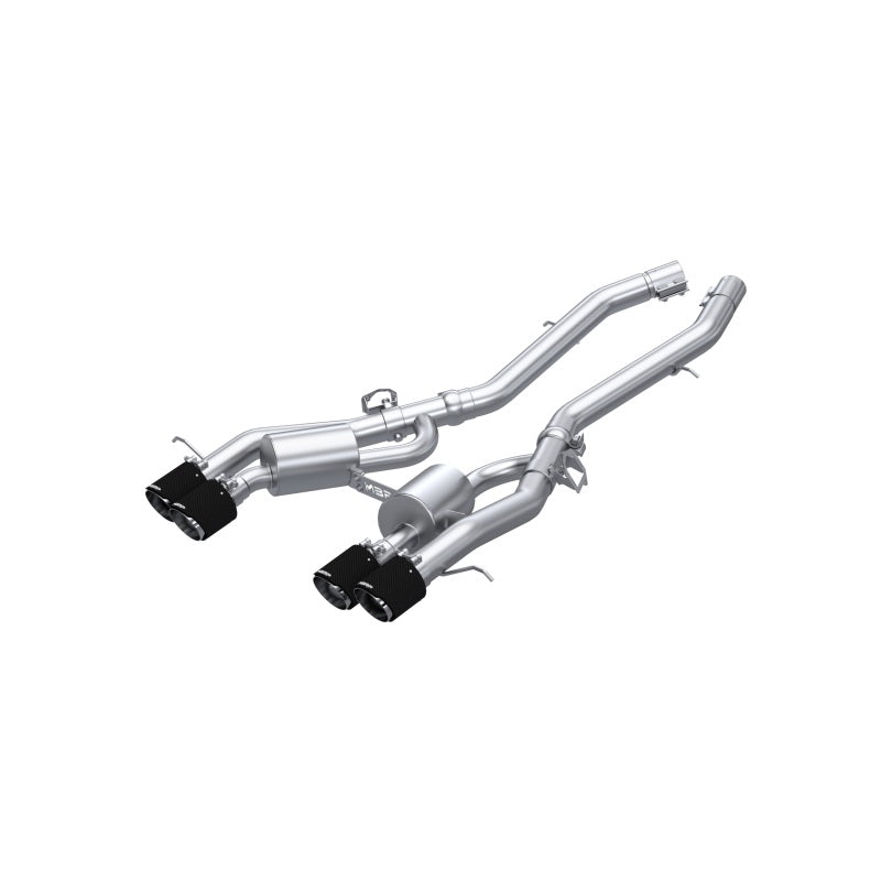 MBRP 2021+ BMW M3/M4 3in Axle Back w/ T304 Carbon Fiber Tips