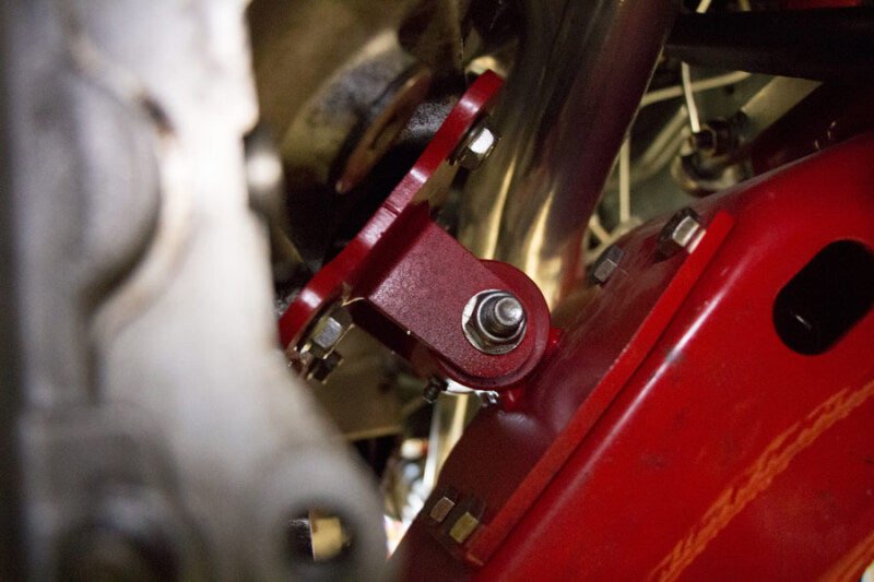 UMI Performance 4008-R LSX Motor Mounts Red for 1968-1972 GM A-Body