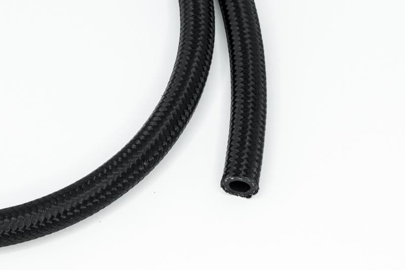 DeatschWerks 6AN Black Nylon Braided CPE Hose 20 Feet