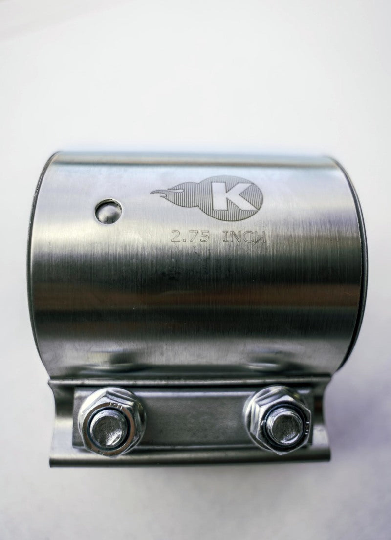 Kooks JI-K61006 2-3/4in Stainless Steel 2-Bolt Band Clamp for Butt Joint Connections