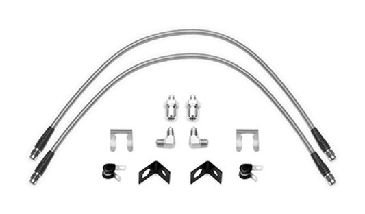 Wilwood Flexline Kit 25 inch 3/8-24 to 90 Degree - #220-16439