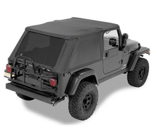 Bestop A-Top For Trektop 04-06 Jeep Wrangler TJ Rep A-Top (Blk Diamond Tinted Windows No Door Skins)