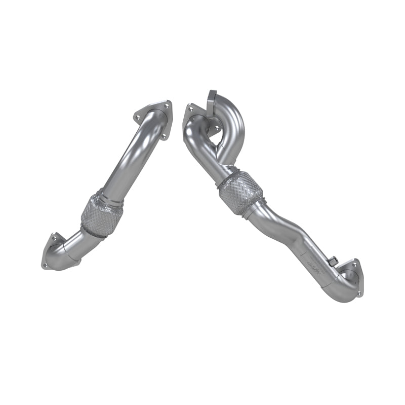 MBRP FAL2761 Turbo Dual Up-Pipe Kit - 2008-2010 Ford F-250/F-350/F-450 6.4L Powerstroke | Aluminized