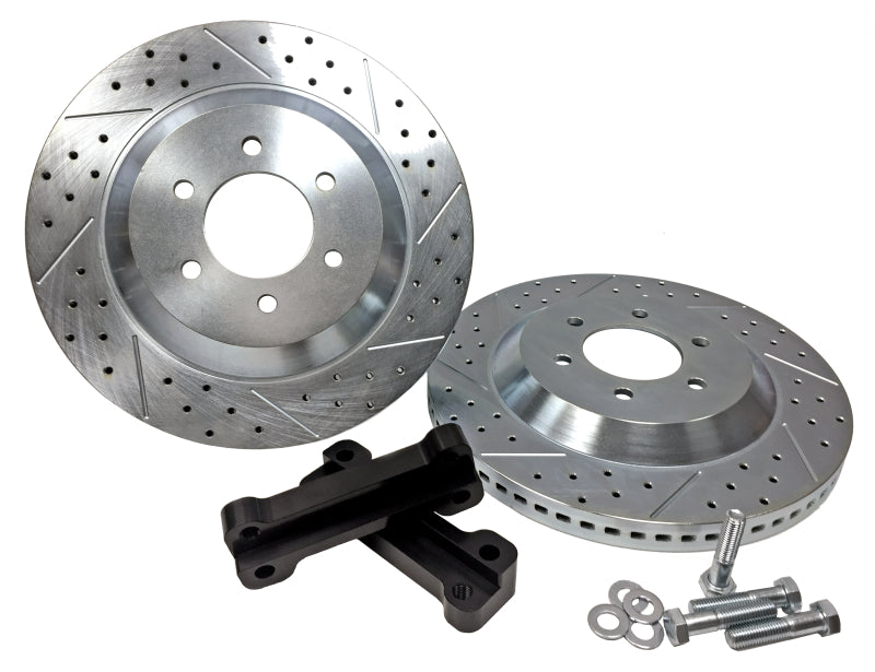 Baer Brakes 04-08 Ford F-150 Big Claw Performance Front Rotors — Fits 2004-08 Ford F150 4wd Trucks