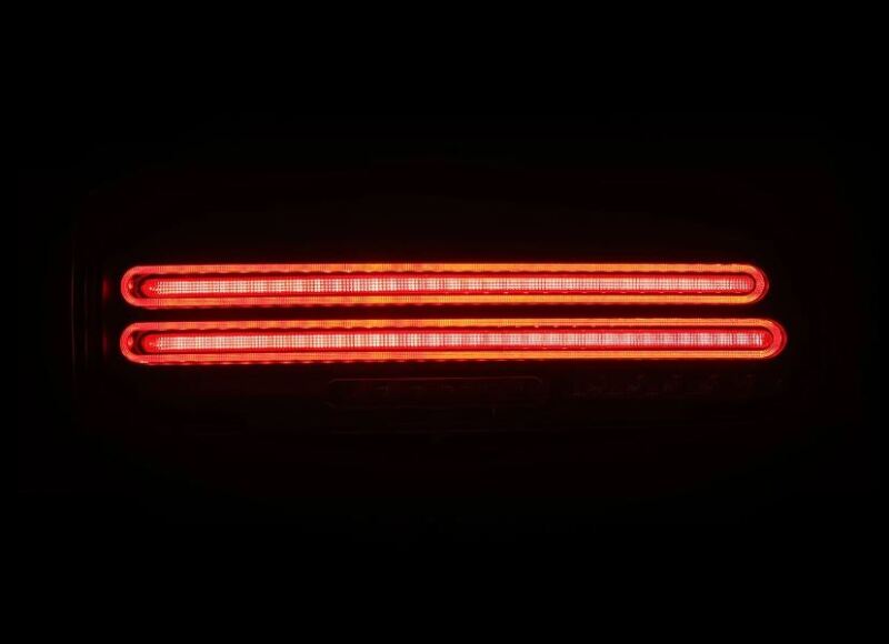 AlphaRex 691010 23-25 Nissan Z Nova-Series Twin-Loop Style Prismatic LED Tail Lights - Black