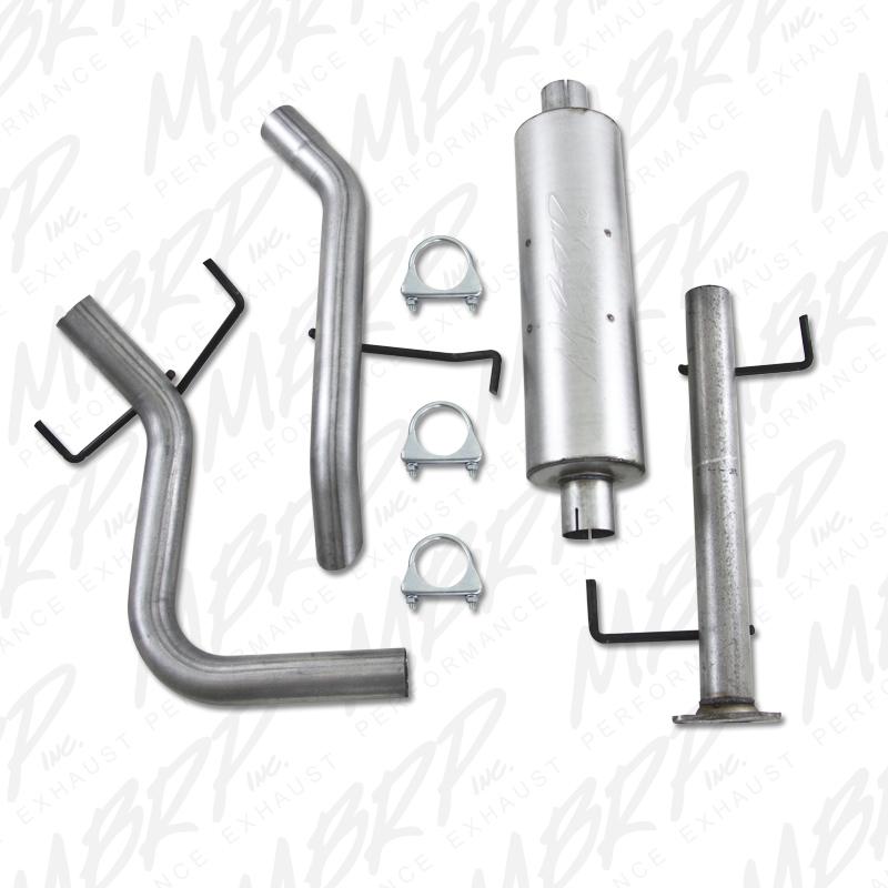 MBRP 2007-2009 Toyota FJ 4.0L V6 Cat Back Off-Road Tail No tip