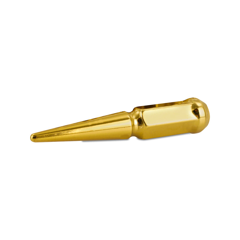 Mishimoto Steel Spiked Lug Nuts M12x1.5 20pc Set - Gold - #MMLG-SP1215-20GD