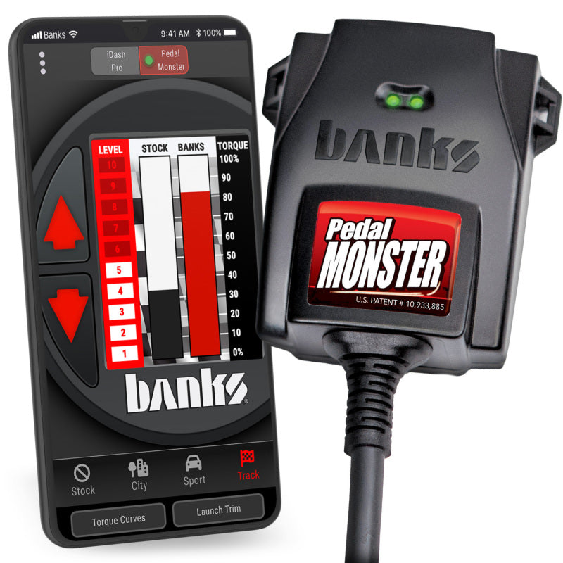 Banks Power Pedal Monster® Kit, Aptiv GT 150, 6 Way, Stand Alone, For Use With Phone