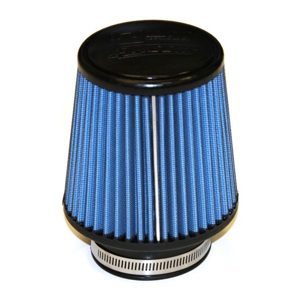 Injen SuperNano Web Dry Air Filter - 3.00 Filter 5 Base / 5 Tall / 4 Top - 45 Pleat - #X-1017-BB